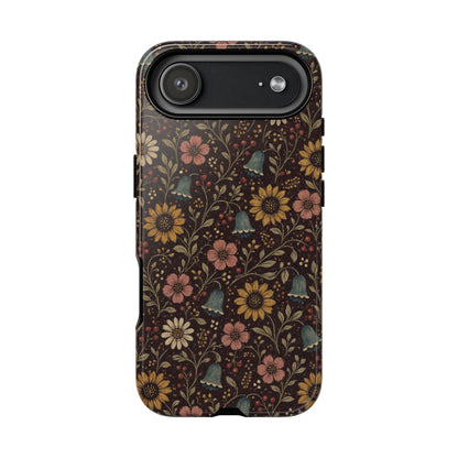 Plum Folk Floral Tough Case