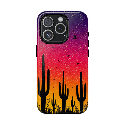 Cactus Sunset Magnetic Case