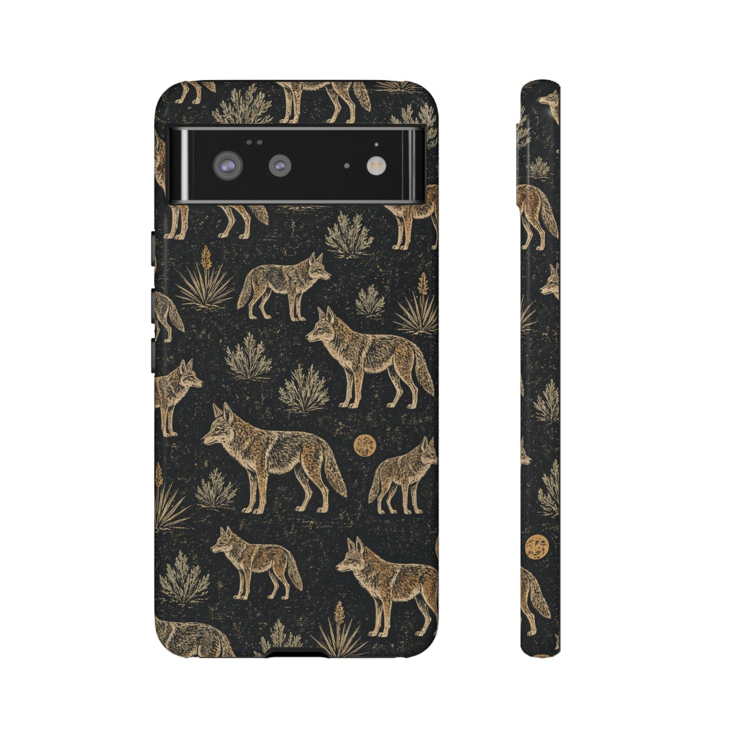 Moonlit Coyote Tough Case