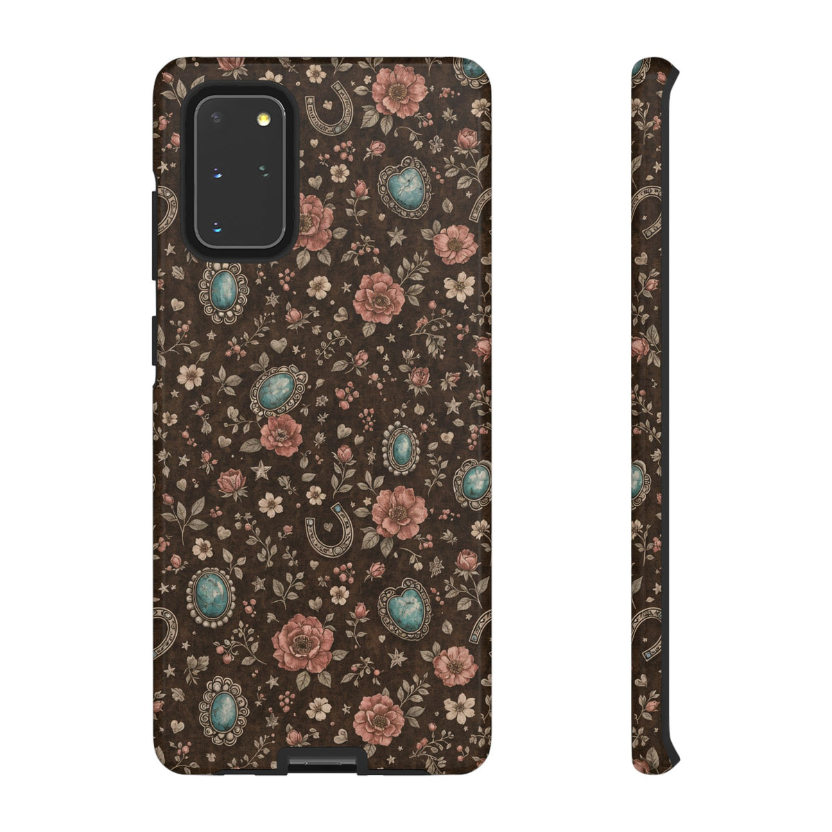 Turquoise Roses Tough Case