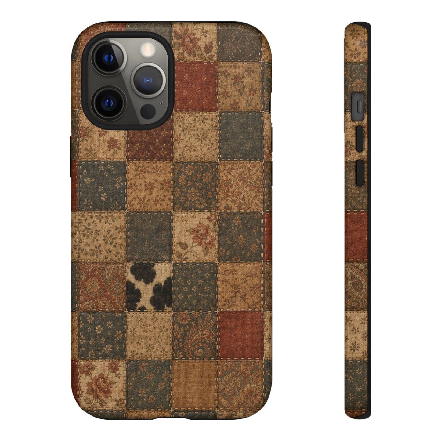 Rustic Patchwork Tough Case