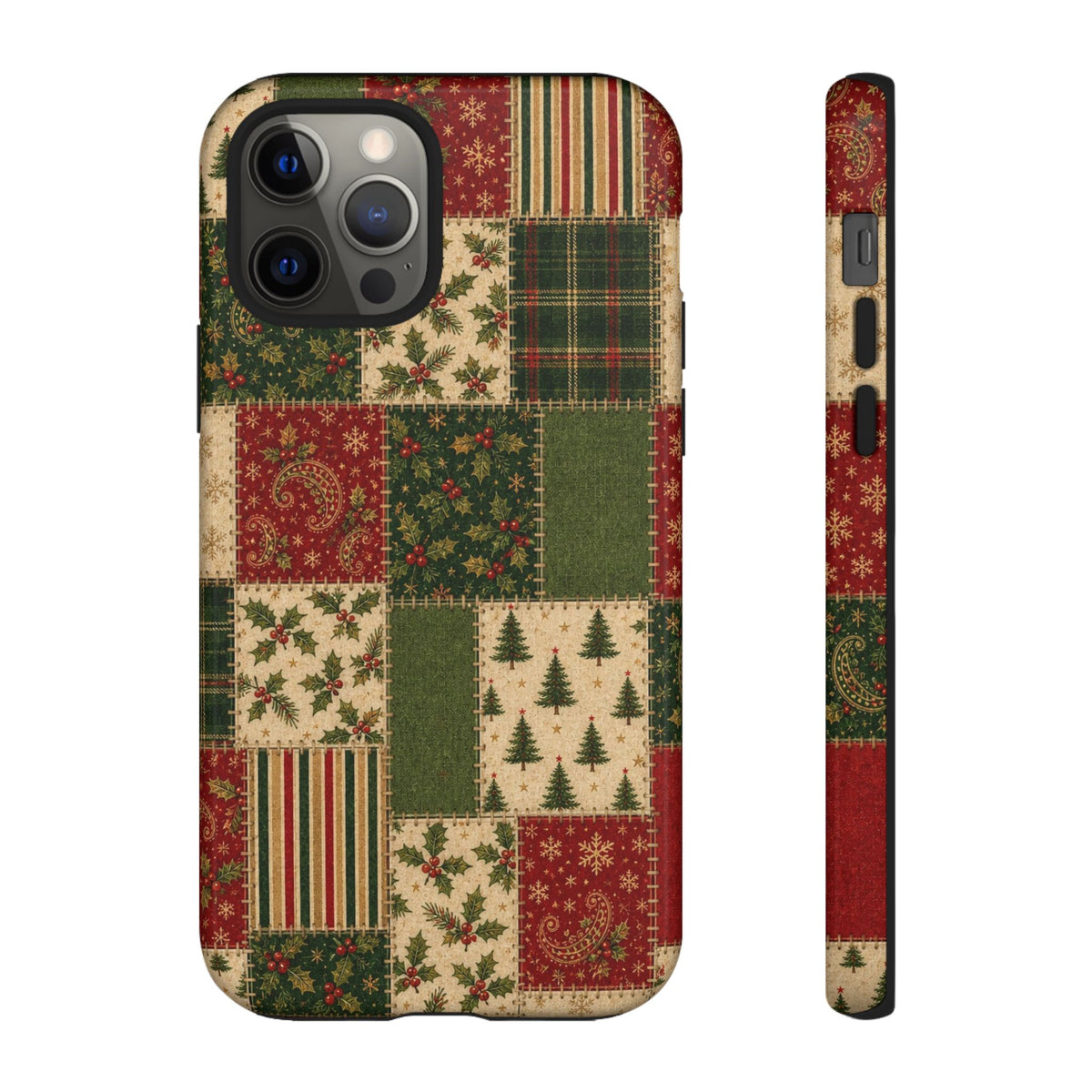 Holiday Patchwork Tough Case