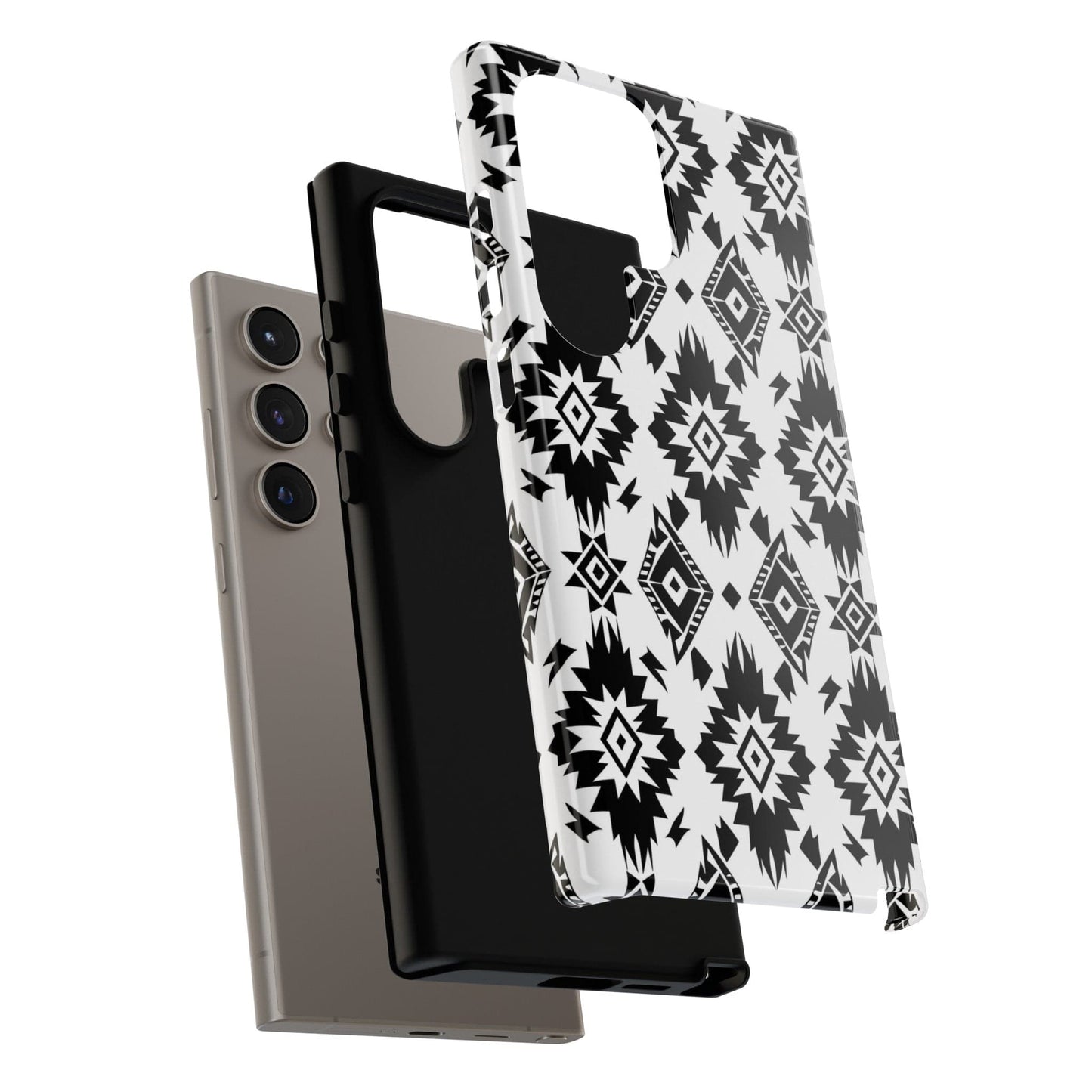 Black White Aztec Phone Case