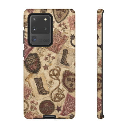 Cowgirl Collage Tough Case