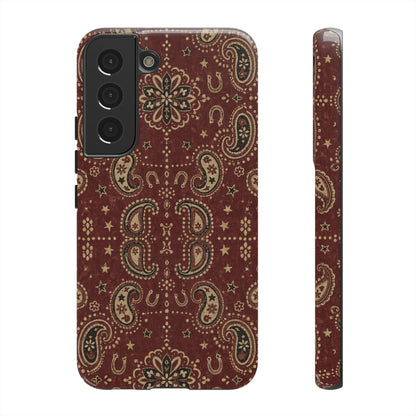 Burgundy Bandana Tough Case