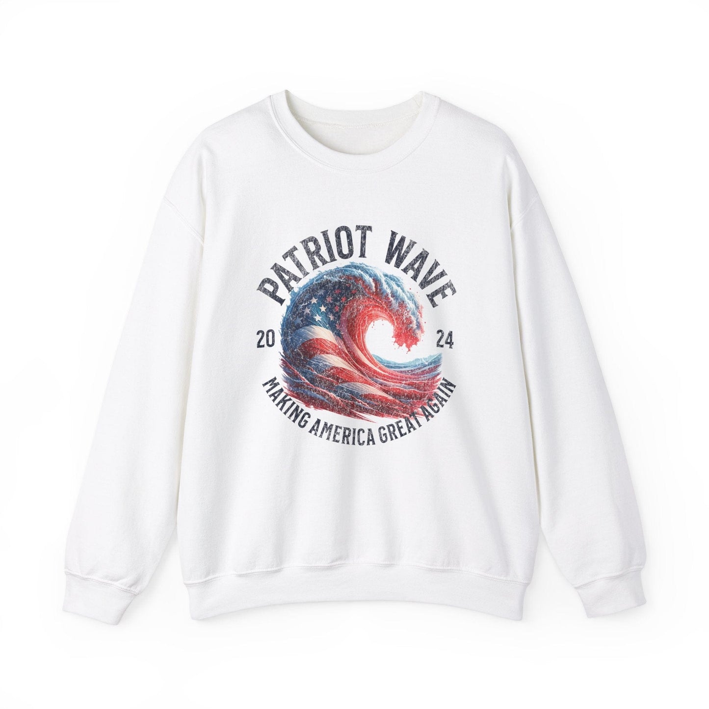 Patriot Wave Trump 2024 Sweatshirt