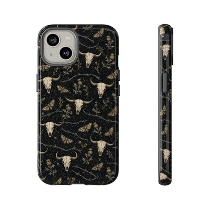 Bull Skull Barbwire Tough Case