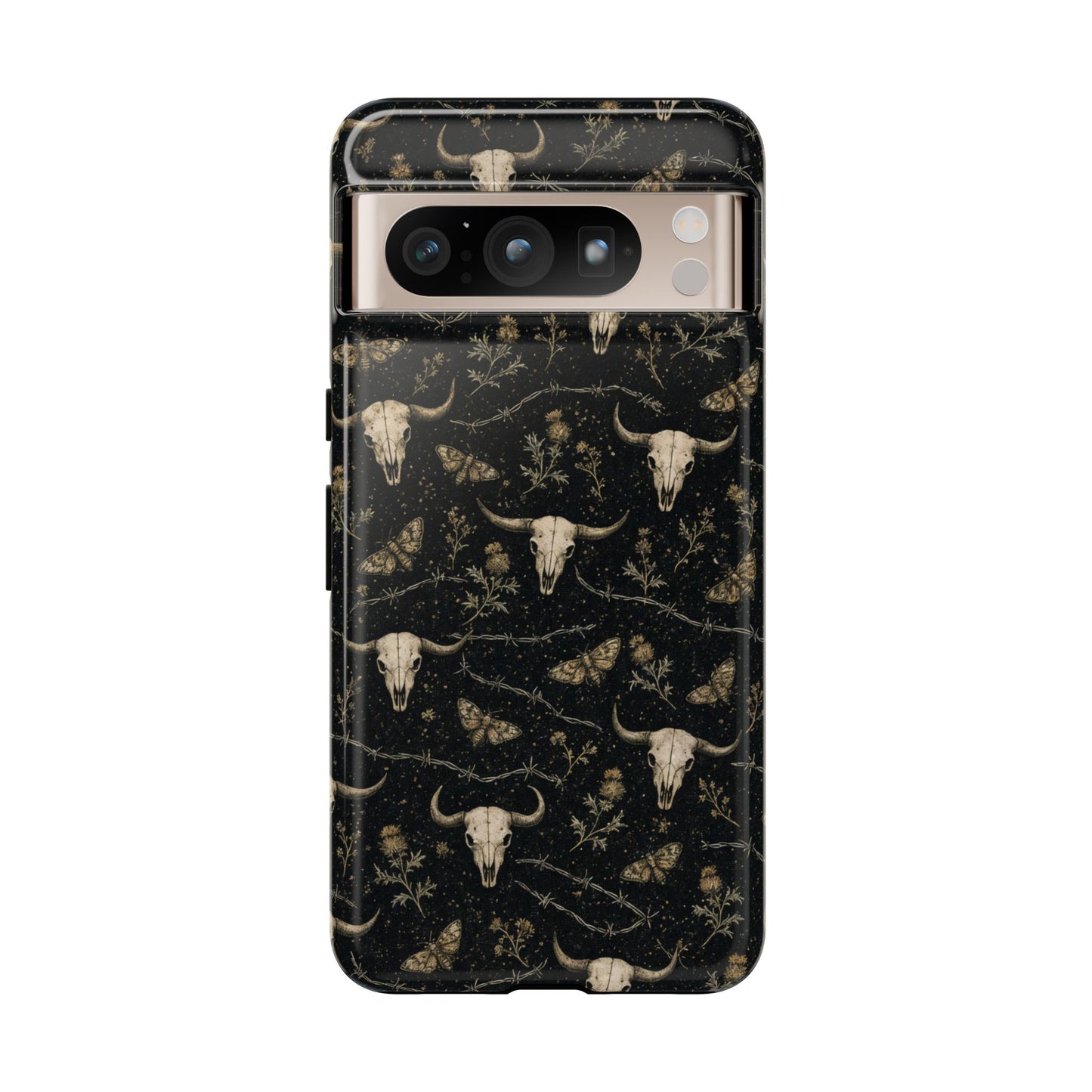 Bull Skull Barbwire Tough Case
