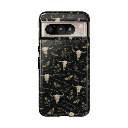 Bull Skull Barbwire Tough Case