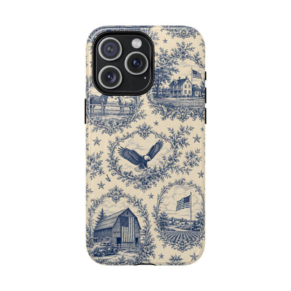 USA Toile Magnetic Case
