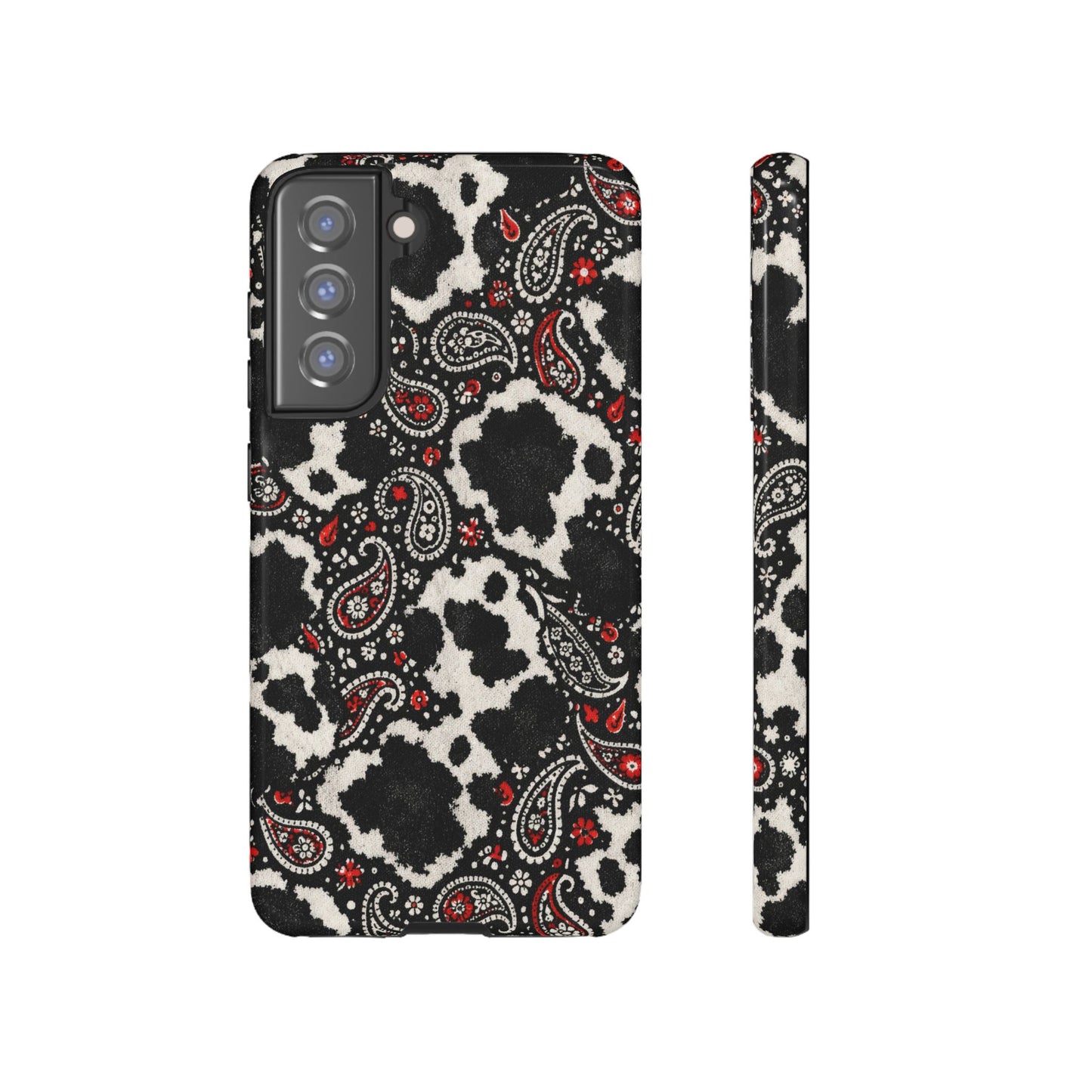 Paisley Cowhide Tough Case