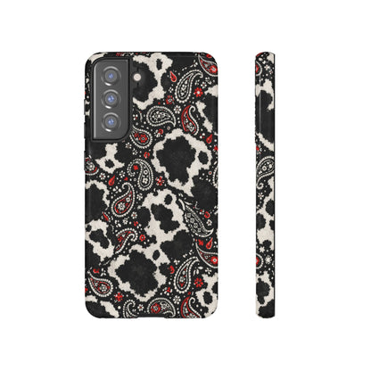 Paisley Cowhide Tough Case