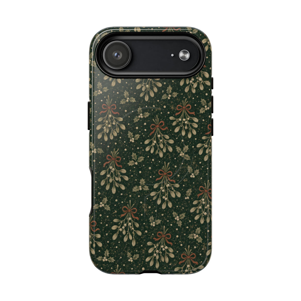 Mistletoe Etching Magnetic Case