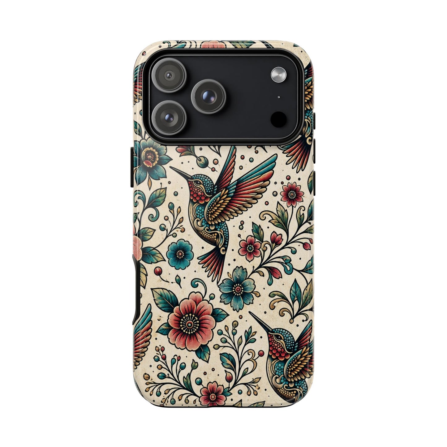 Retro Hummingbird Tough Case