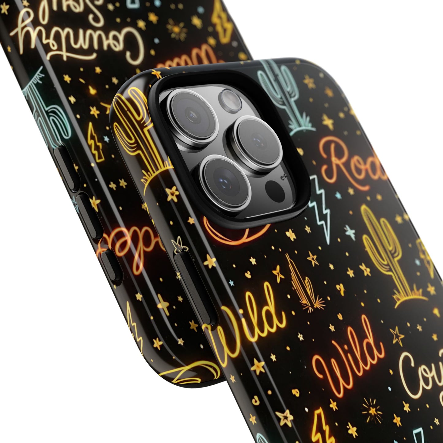 Neon Western Script Tough Case