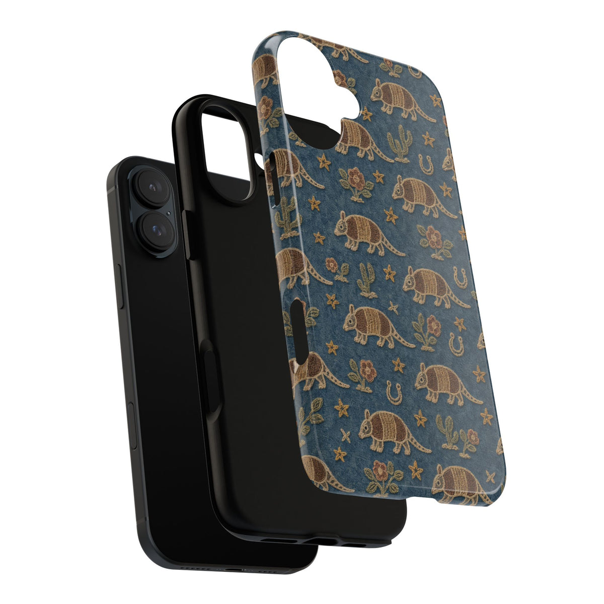 Denim Armadillo Tough Case