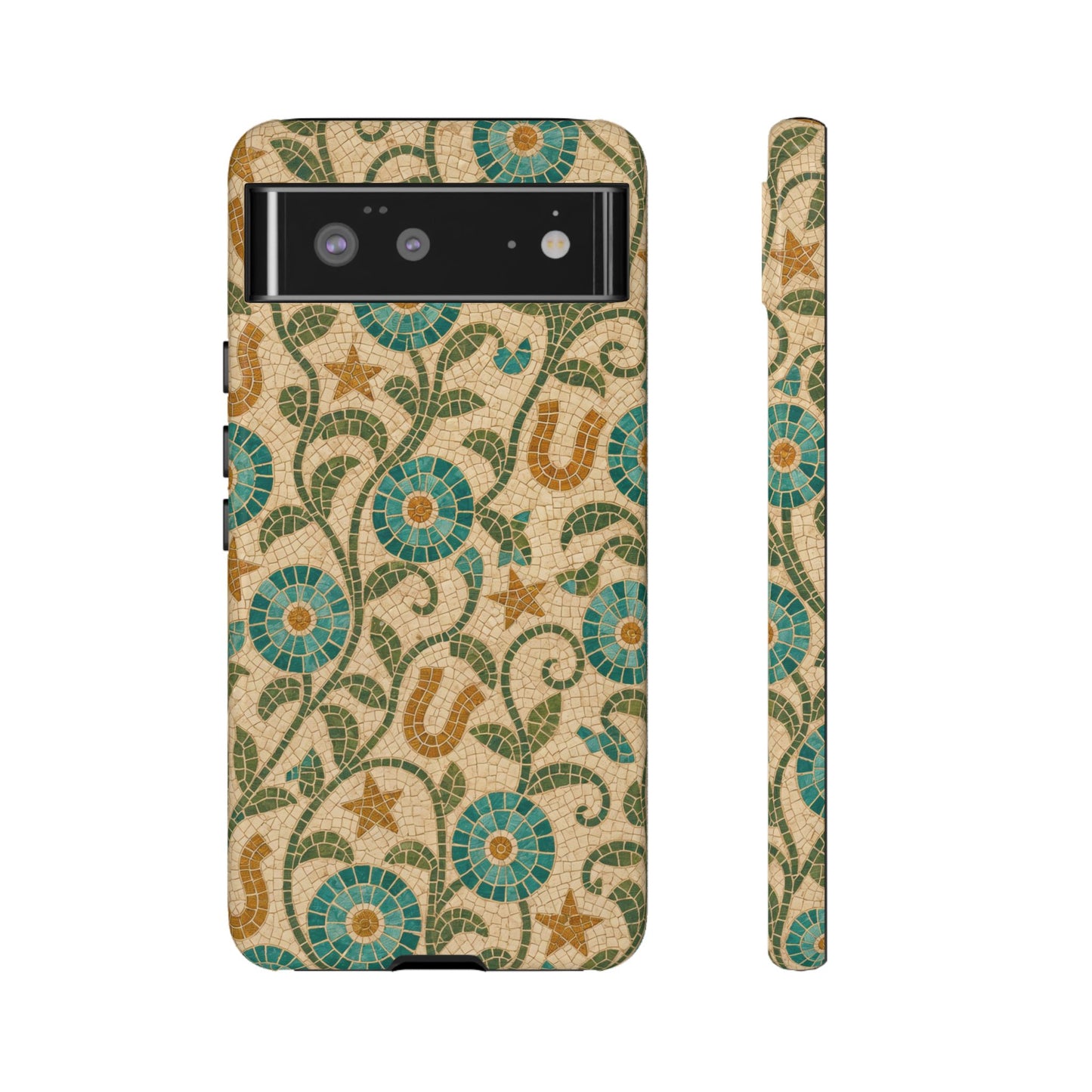 Turquoise Horseshoe Mosaic Tough Case