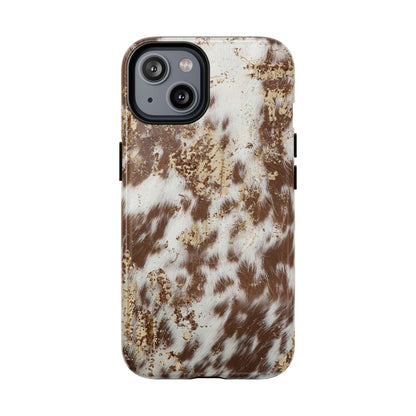 Aztec Cowhide Magnetic Case