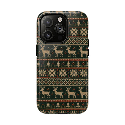 Fair Isle Deer Magnetic Case