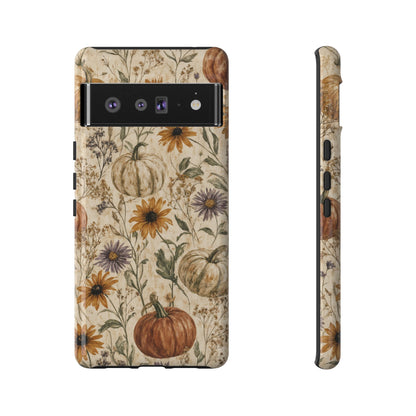 Pumpkin Wildflower Tough Case