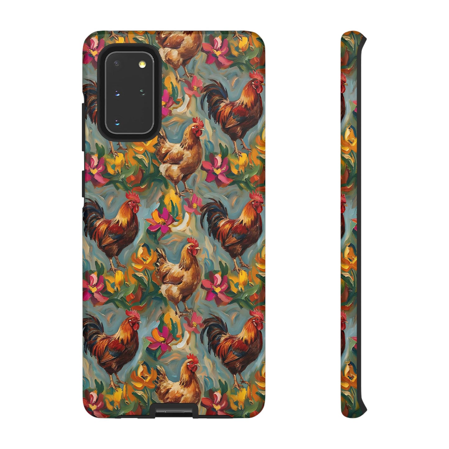 Painted Chickens Tough Case