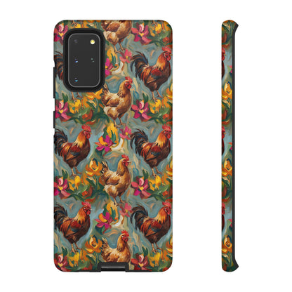 Painted Chickens Tough Case