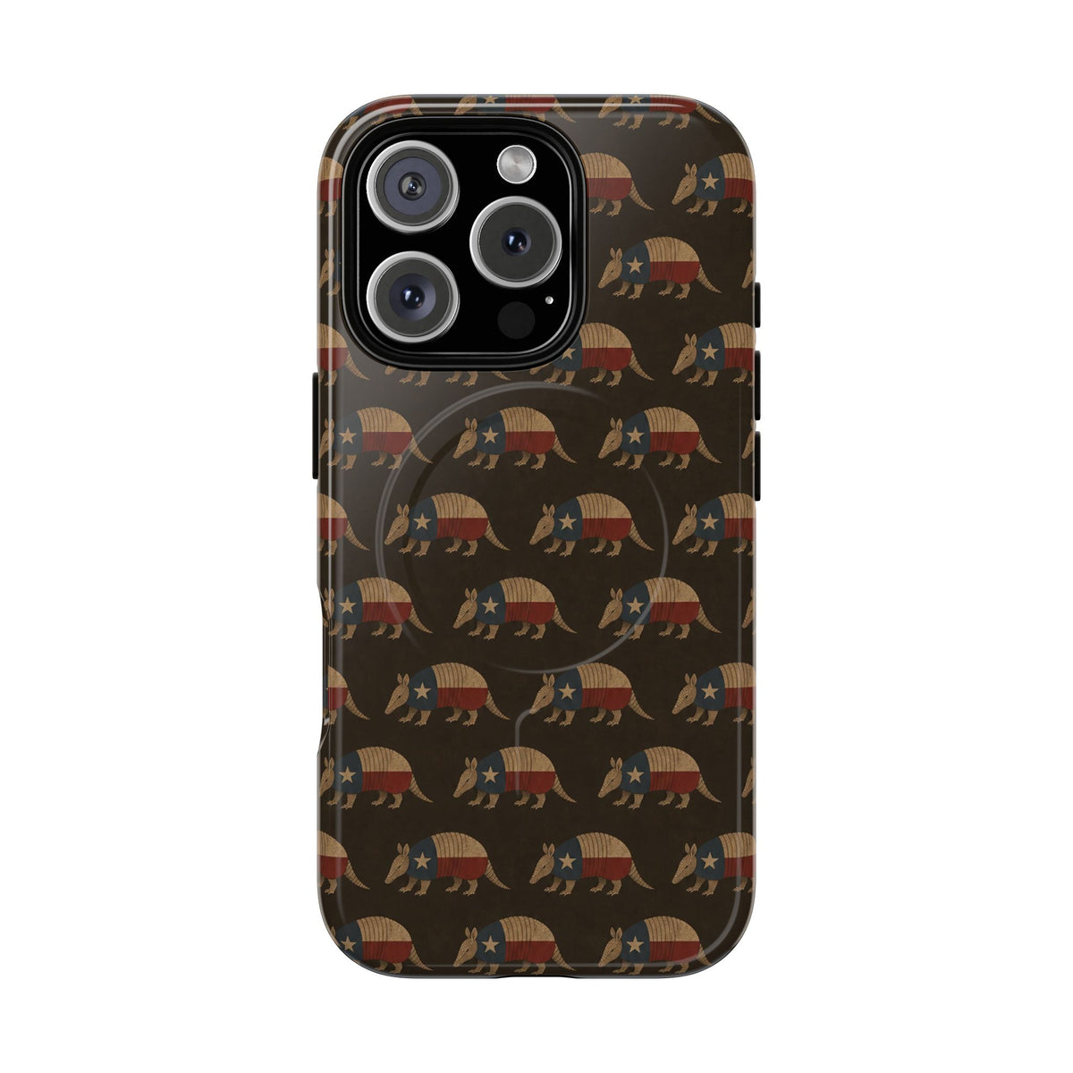 Texas Armadillo Magnetic Case