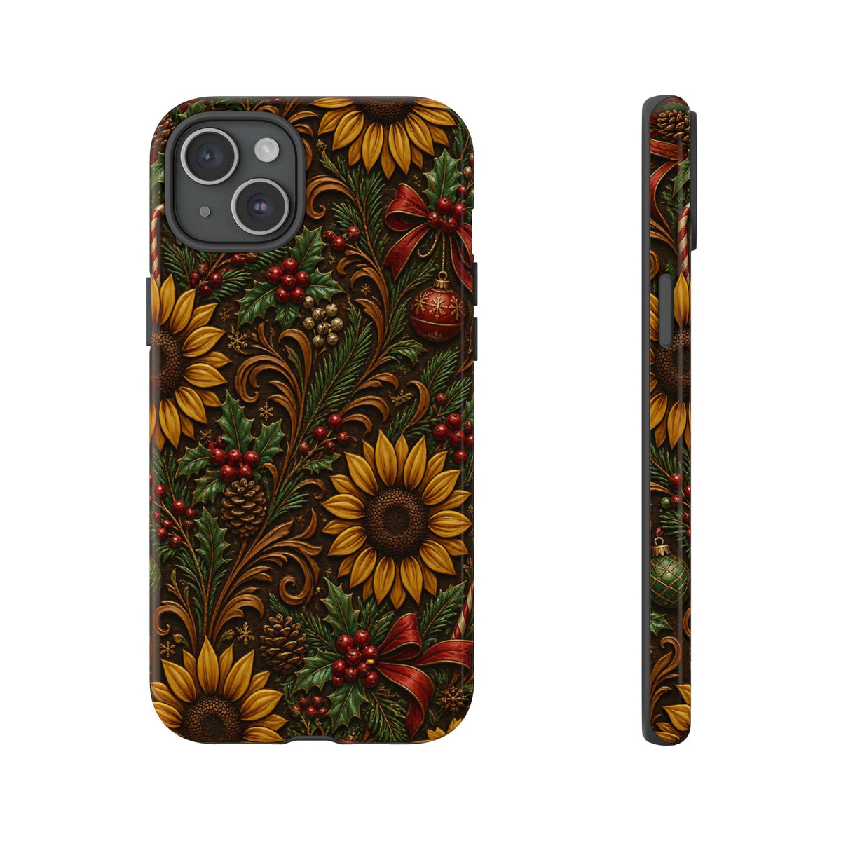 Christmas Sunflowers Tough Case