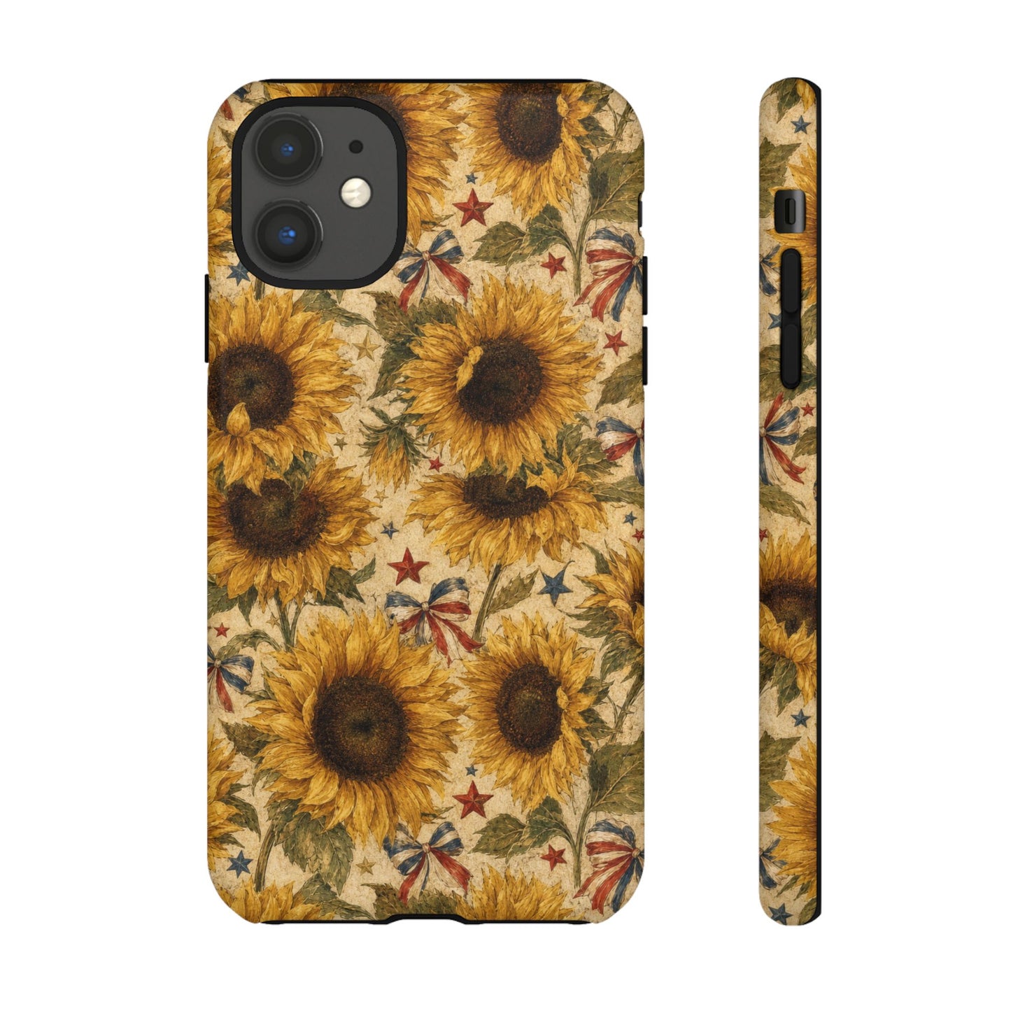 Patriotic Sunflowers Tough Case