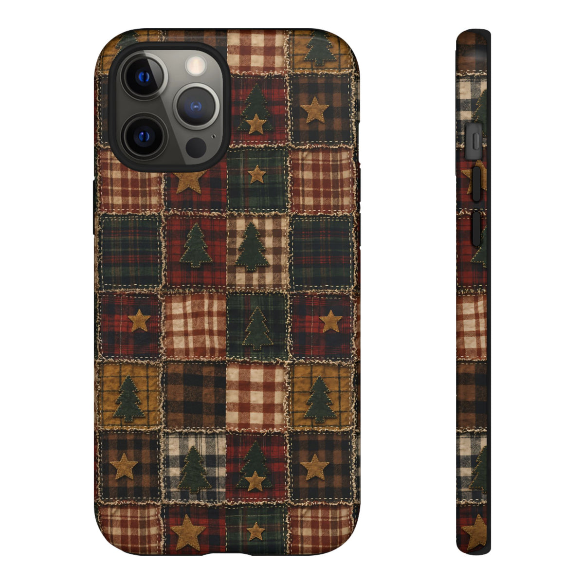 Christmas Rag Quilt Tough Case