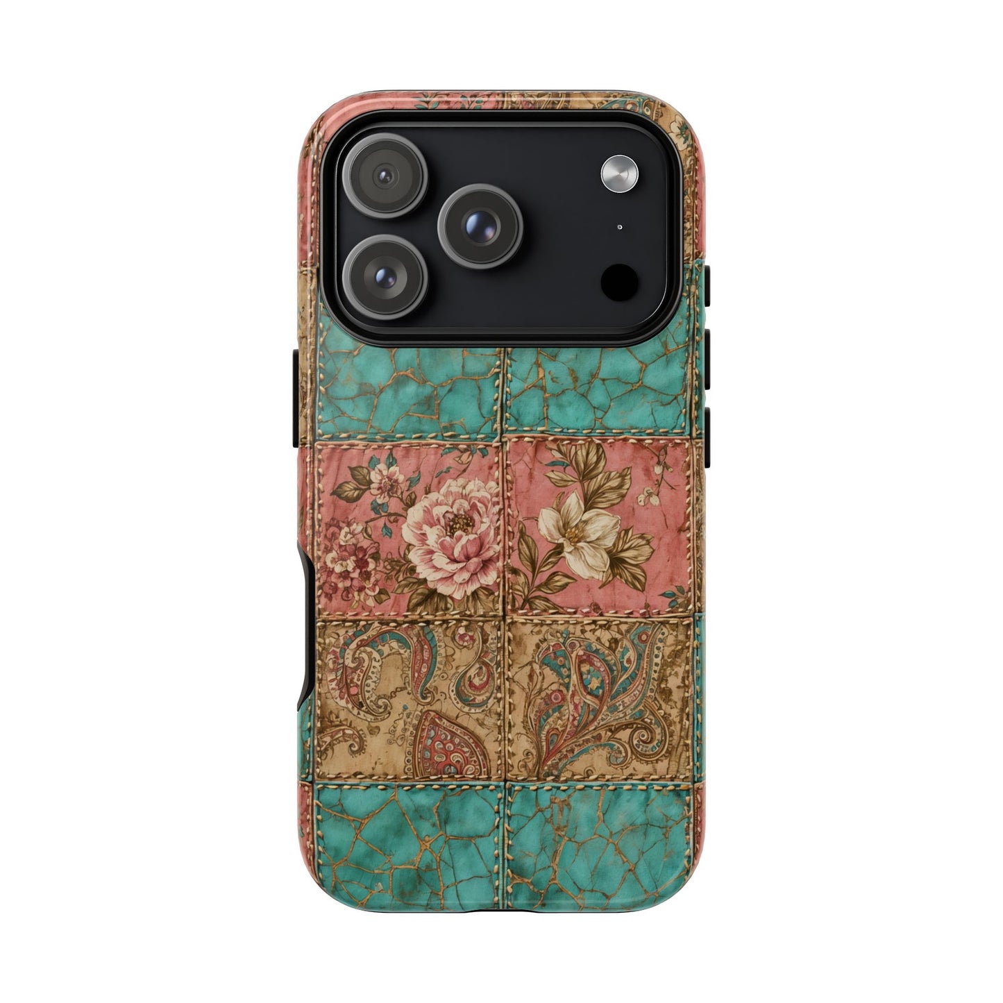 Turquoise Paisley Tough Case