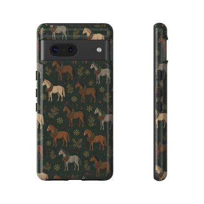 Wreath Horses Tough Case