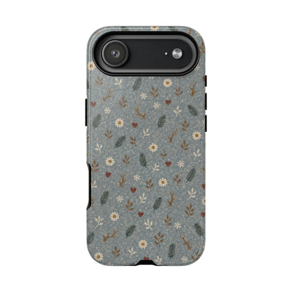 Antler Daisies Snow Tough Case