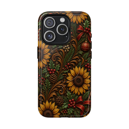 Christmas Sunflowers Magnetic Case