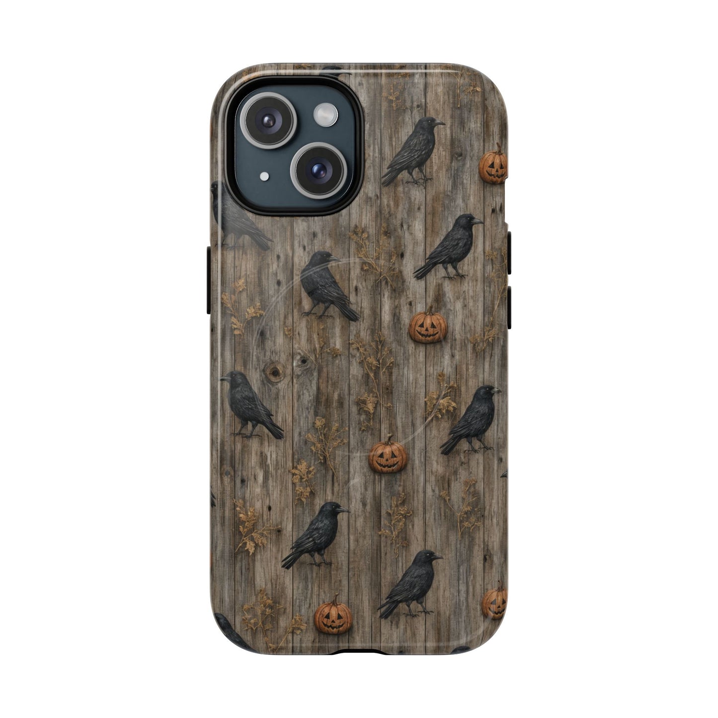 Raven Barnwood Magnetic Case