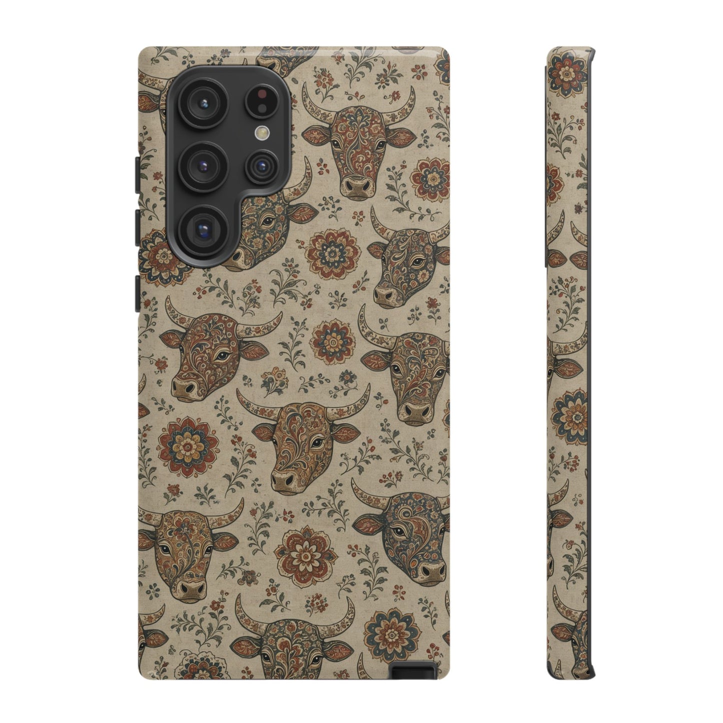 Folk Longhorn Tough Case