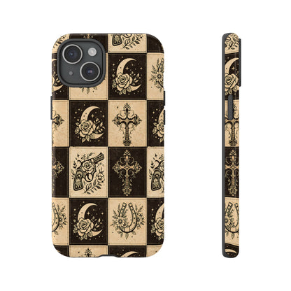 Western Patchwork Icons Tough Case