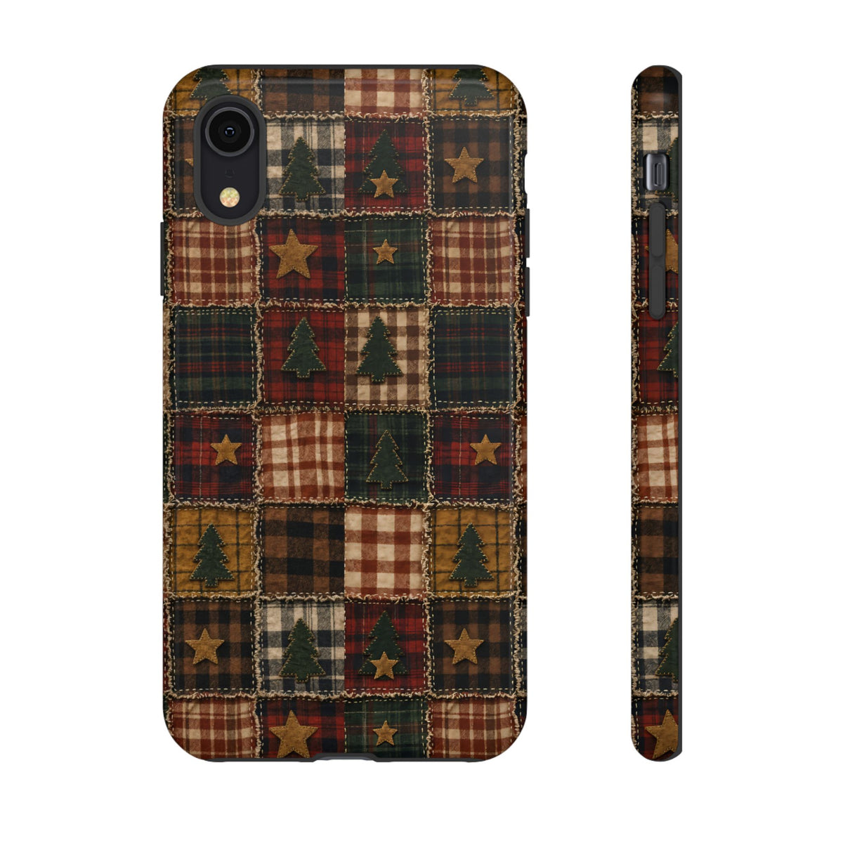 Christmas Rag Quilt Tough Case