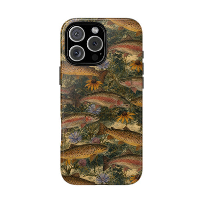Floral Trout Tough Case
