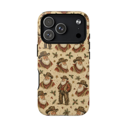 Cowboy Santa Portraits Magnetic Case