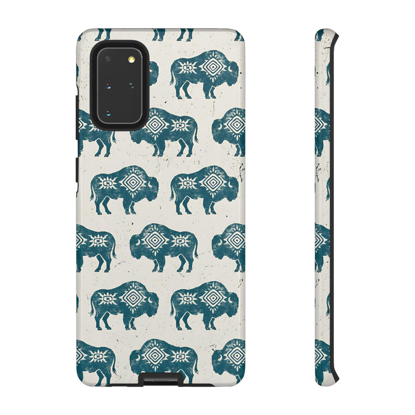Teal Aztec Buffalo Tough Case