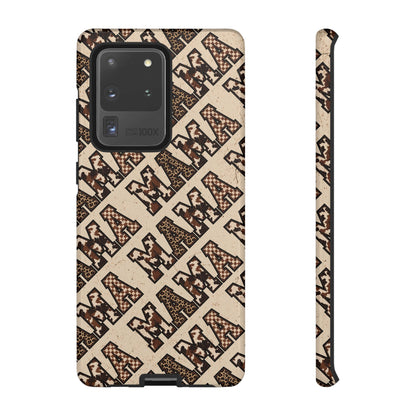 Grunge Cowhide Mama Tough Case