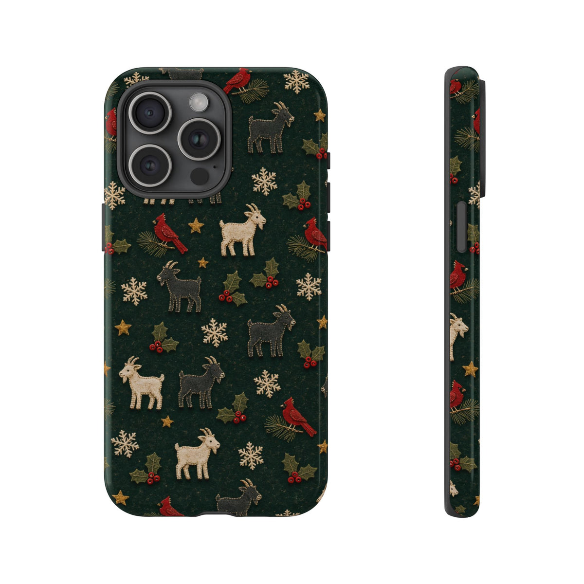 Felt Goats Cardinals Tough Case