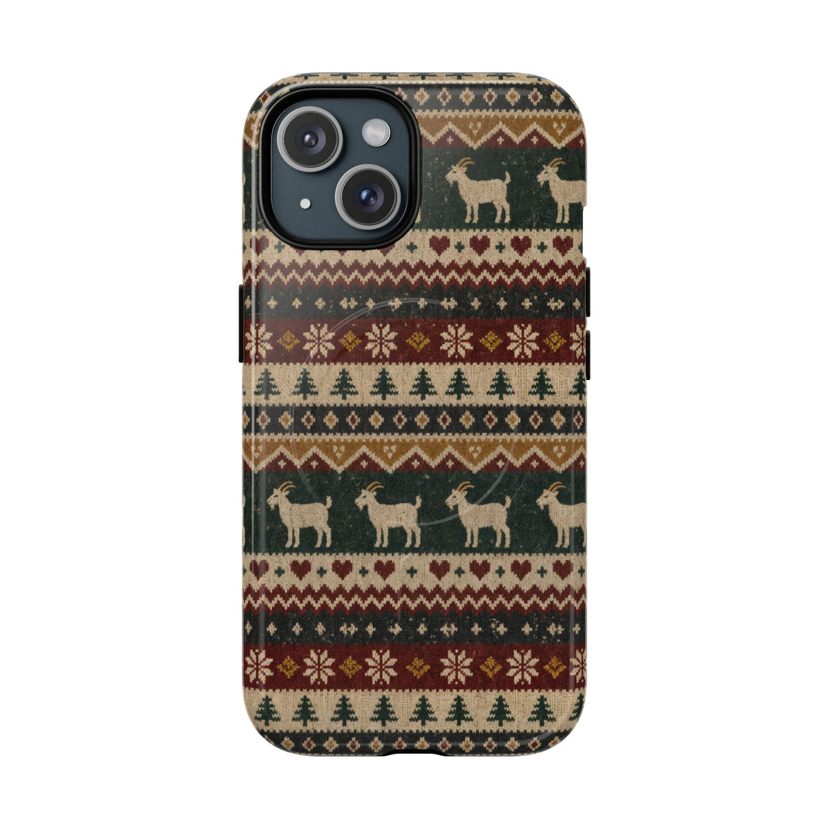 Fair Isle Goats Magnetic Case