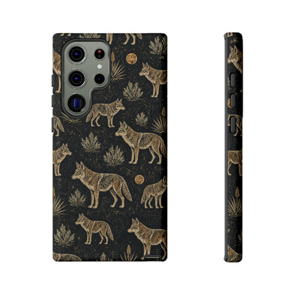 Moonlit Coyote Tough Case