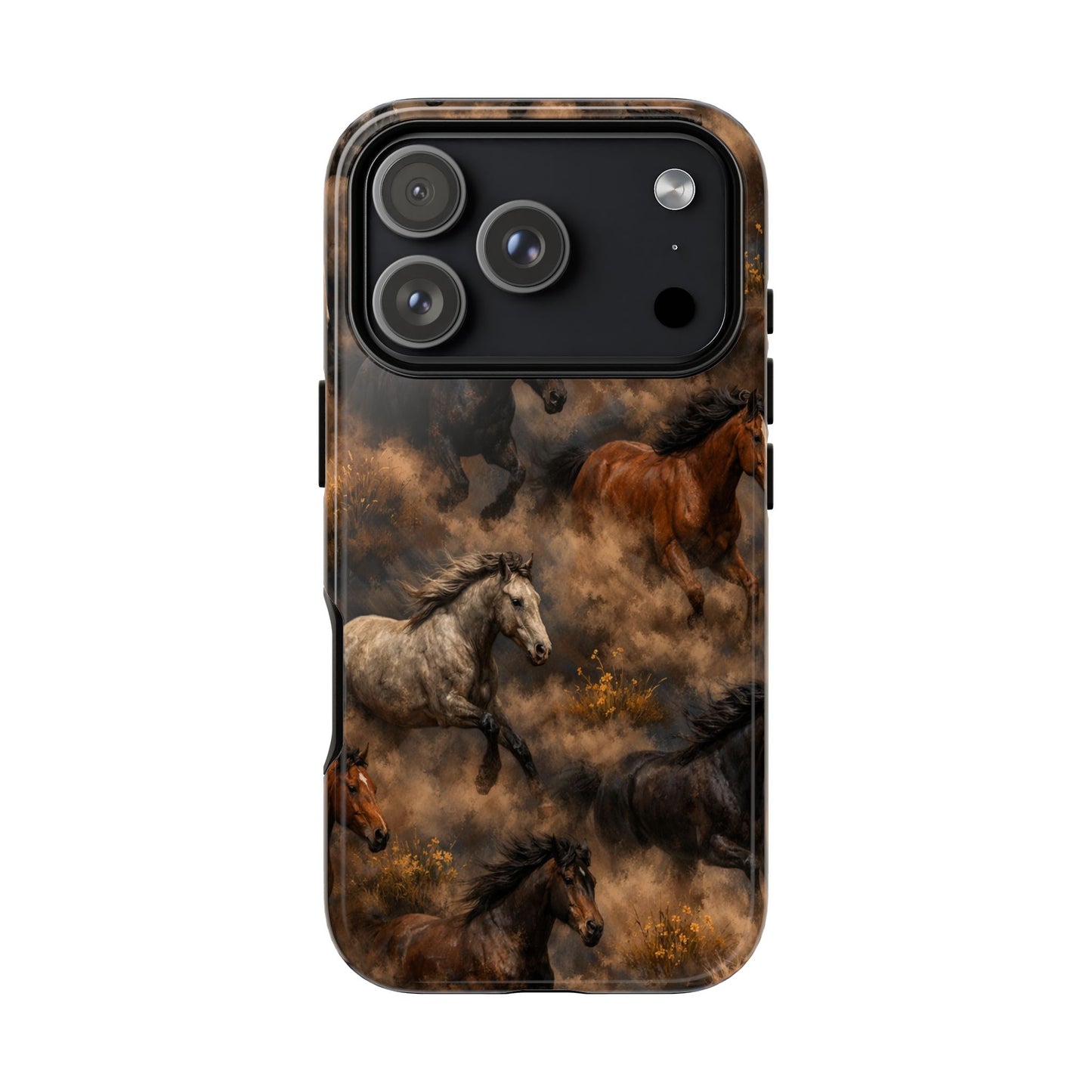 Running Horses Tough Case