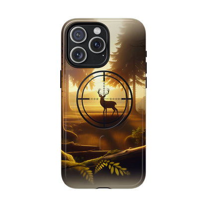 Golden Crosshairs Deer Magnetic Case