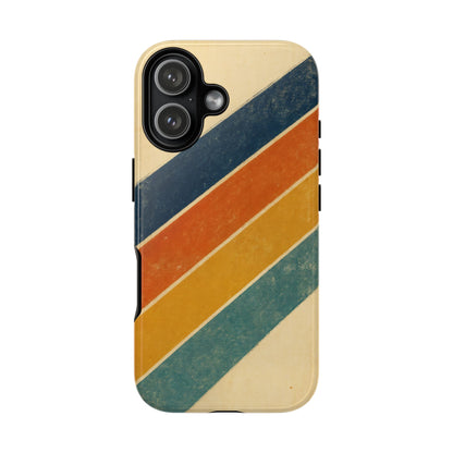 Retro Sunset Stripes Tough Case