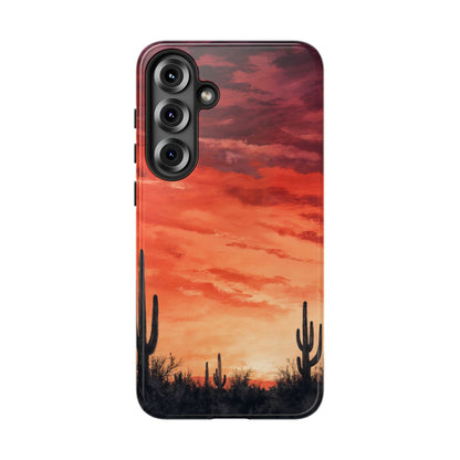 Desert Sunset Swaths Tough Case