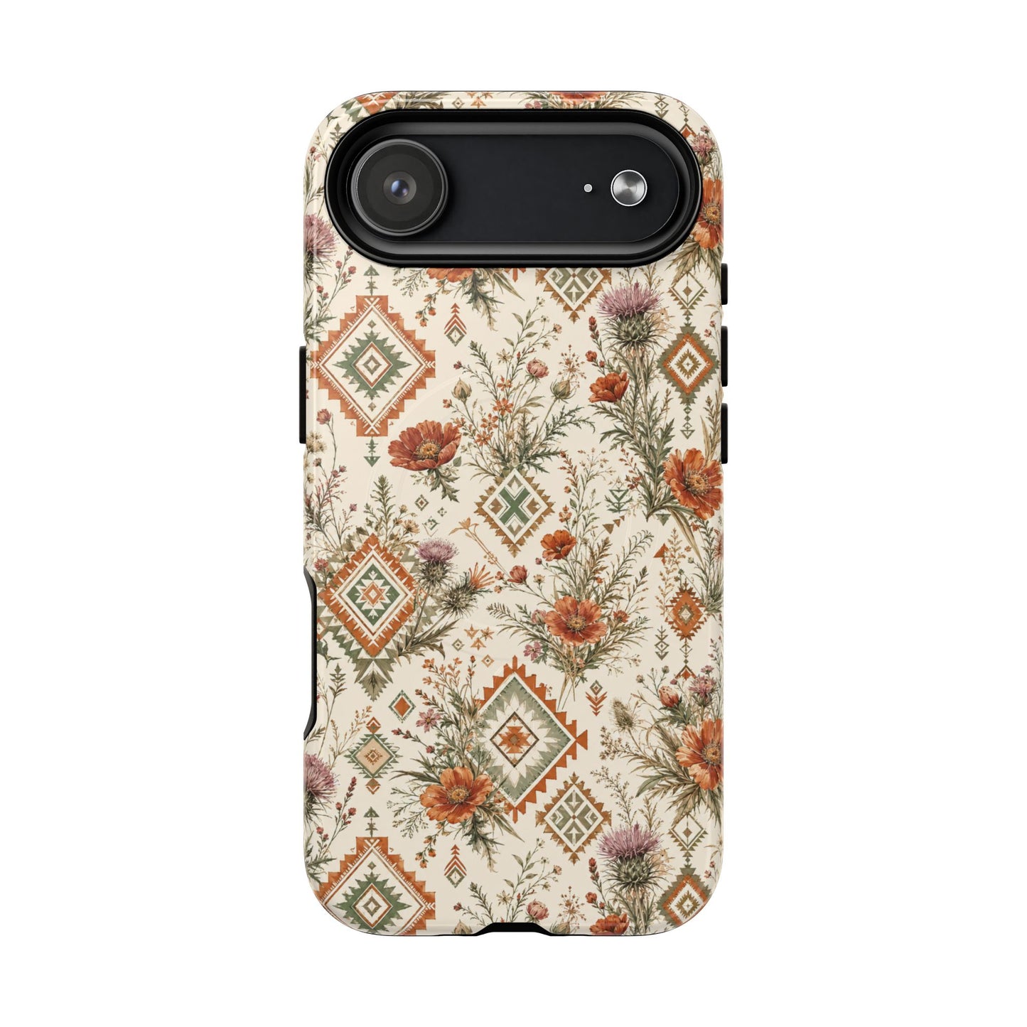 Aztec Wildflowers Magnetic Case
